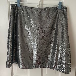 NWT Gap Sequin Skirt sz 10